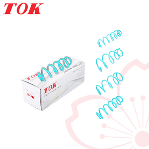 TOK Vente en gros <span class=keywords><strong>de</strong></span> ressorts hélicoïdaux <span class=keywords><strong>de</strong></span> suspension arrière personnalisés <span class=keywords><strong>de</strong></span> haute qualité pour amortisseurs automobiles en acier - Product Image 1