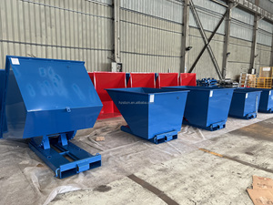 High Quality Forklift Attachment Material <strong>Handling</strong> Equipment Tipping Bins - Product Image 6