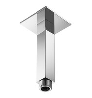 Bras de douche droit en laiton pour montage au plafond, accessoire de robinetterie de salle de bain, bras extensible