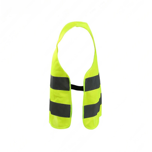 Trẻ em <span class=keywords><strong>HI</strong></span> <span class=keywords><strong>VIS</strong></span> Giao thông vận tải phản quang vest huỳnh quang màu vàng thoáng khí Áo Khoác Phản Quang - Product Image 3