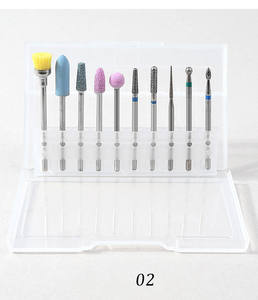 Brocas portátiles de <span class=keywords><strong>carburo</strong></span> de tungsteno para uñas de cerámica para quitar uñas de gel de varios tamaños, perfectas con lámpara UV - Product Image 6