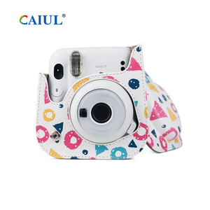 Caiul doux EVA sac de rangement Style frais coloré étui de protection pour appareil photo accessoire Fuji <span class=keywords><strong>Instax</strong></span> <span class=keywords><strong>Mini</strong></span> 11/<span class=keywords><strong>9</strong></span>/12 transport pratique - Product Image 4