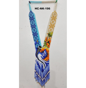 Conjuntos de collar de joyería con cuentas de semillas diseñados con flores vintage hechas a mano directamente del fabricante indio-para regalo - Product Image 5