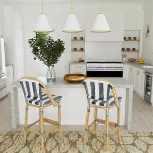 Muebles modernos <span class=keywords><strong>de</strong></span> madera para restaurante, taburete <span class=keywords><strong>de</strong></span> bar al aire libre, precio barato - Product Image 4