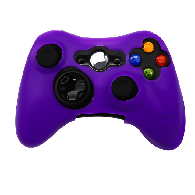 Soft Silicone Controller Protective Cover Anti-Slip Shockproof Game Handle Skin Case for Xbox 360 Game Controller
