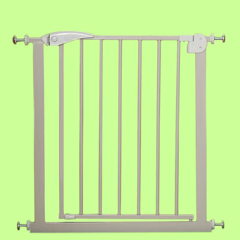 Нажимные легкие ступенчатые ворота для прогулок, для детей или домашних животных, защитный забор для домашних животных, барьер для детской двери, защитные ворота для безопасности детей