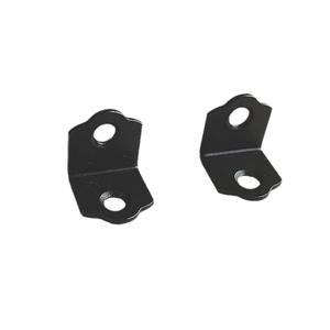 Support de sol en acier en forme de L pour armoire moderne GQK, panneau de support d'angle en acier, finition zincée, épaissi, connexion de code d'angle, durable, facile - Product Image 1