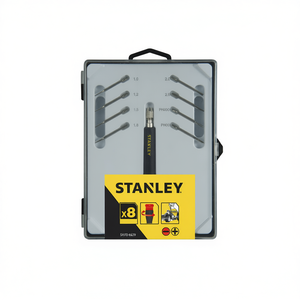 Juego de Destornilladores de Precisión Stanley, 8 Puntas, Kit de Herramientas Multiusos - Product Image 2