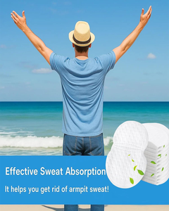 10/300Pcs Disposable <b>Underarm</b> Armpit <b>Sweat</b> <b>Pads</b> <b>Sweat</b>-absorbing Patch Summer Deodorants Non-woven <b>Pads</b> Breathable Ultra-thin - Product Image 5
