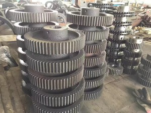 Hochpräzise kunden spezifische Stirnrad-Ritzel Hersteller Stahl-Stirnrad getriebe mit großem Durchmesser - Product Image 5