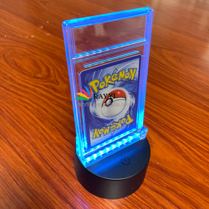 Étui de protection magnétique pour cartes à collectionner en vinyle, présentoir pour cartes classées PSAED <span class=keywords><strong>Pokemon</strong></span> avec éclairage - Product Image 2