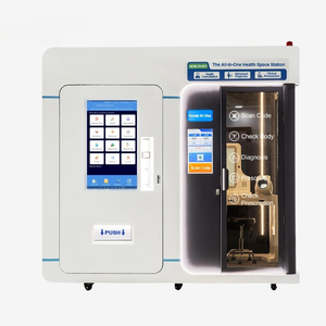 สถานีตรวจสุขภาพอัจฉริยะบริการตนเอง พร้อมระบบวินิจฉัยทางไกล เครื่องจำหน่ายยาอัตโนมัติ ห้องดูแลสุขภาพ - Product Image 2