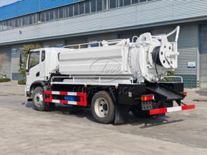 Export VASOL V3 Multi-functional Combined Dredging Truck 6+4m³ Tank Sewer Septic Tank Cleaning Wastewater Transport Truck - Product Image 6
