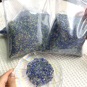 Cristales Brillantes <span class=keywords><strong>4A</strong></span> al por Mayor, Paquete a Granel de 1 kg, Cristales de Estrás Hotfix para Tela - Product Image 5