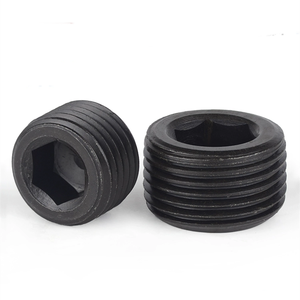 #<span class=keywords><strong>45</strong></span> سداسية الصلب سداسية المكونات مقبس الكربون عرافة سداسية المكونات الغاطسة أسود NPT المكونات النفط الذكور - Product Image 4