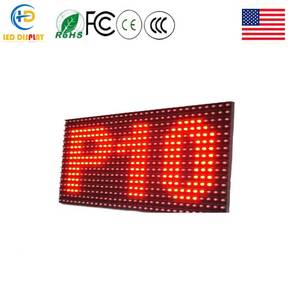 Module d'affichage LED extérieur P10, panneau haute luminosité étanche IP65 pour la publicité sur panneaux d'affichage et la signalisation commerciale - Product Image 1