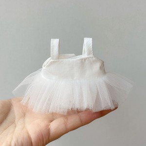 Conjunto de Vestido Tutú Rosa para Muñeca de 10-15 cm, Traje de Bailarina con Top Negro y Accesorios para Niñas, Juguete de Moda - Product Image 3
