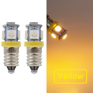 Bombilla indicadora LED E10, 12V para instrumentos y medidores, luz de señal tipo tornillo E10 - Product Image 2