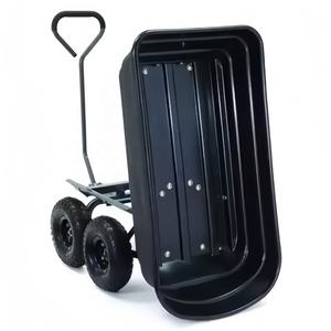 Plastic Handkar Transportwagen Met Handvat Gereedschapswagen Dumpkar En Kantelbare <span class=keywords><strong>Trolley</strong></span>-Oem Aanpasbaar - Product Image 4