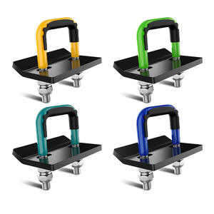 Portaequipajes <span class=keywords><strong>de</strong></span> bicicleta montado en enganche antisonajero <span class=keywords><strong>de</strong></span> alta resistencia con estabilizador <span class=keywords><strong>de</strong></span> perno en U - Product Image 1