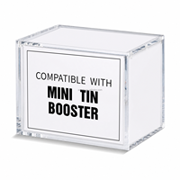 Boîte de présentation en acrylique pour mini-boîtes Pokémon avec couvercle magnétique, protection anti-UV, pour 8 ou 10 boîtes de cartes à collectionner TCG