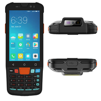 Kingtop Factory Supply - Escáner de Código de Barras Portátil Resistente 4G, PDA Android 14.5 con NFC, MTK6765, Batería de 5000 mAh para Logística
