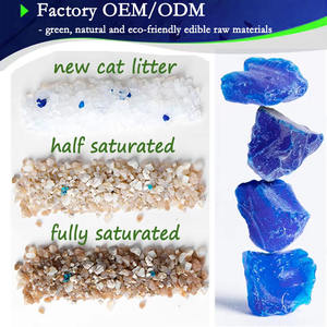 Litière pour chat en gel de silice cristallin hautement absorbant, sans poussière, écologique, indicateur de pH premium, pour animaux de compagnie félin, chats, chatons - Product Image 2