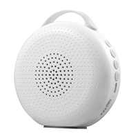 Machine à bruit blanc pour bébé Veilleuse portable Ventilateur à bruit blanc Berceuses Bébé Shhh Enregistrement Veilleuse Aide au sommeil