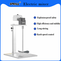 SPALL chimique moteur électrique agitateur encre colle peinture mélangeur tambour numérique agitateur shampooing mélangeur détergent liquide mélange Machine