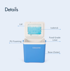 กล่องเก็บความเย็น IceMaster Custom 7 ลิตร สำหรับแคมป์ปิ้ง ปิกนิก ตกปลา ใส่น้ำผลไม้ กันน้ำ ขนาดเล็ก พกพาสะดวก - Product Image 4