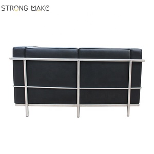 Personalizado conjunto de sofá diseño europeo muebles de estilo moderno corte de tela de cuero sofá de <span class=keywords><strong>2</strong></span> plazas - Product Image 3