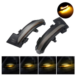 ไฟเลี้ยวแบบไดนามิก LED สำหรับ ADT Octavia Mk3 A7 5E  ติดตั้งที่กระจกมองข้าง  แบบไล่ระดับแสง แทนไฟเลี้ยวแบบเดิม - Product Image 5