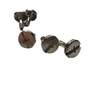 Round Head Phillips Screw 3mm Partially Threaded Stainless Steel Non-Loosening Furniture Bolt - Product Image 1