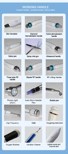 Hot 18 trong 1 đa chức năng oxy bong bóng photon ánh sáng tần số cao da làm sạch da mặt Spa trẻ hóa da máy - Product Image 4