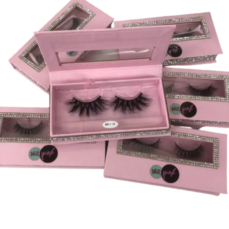 VELYX LASHES Full Strip Lashes faux mink eyelashes with custom lash box packaging