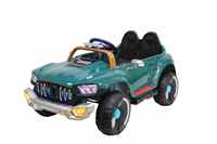 Voiture à pédales pour enfants avec batteries 12v4.5Ah, moteurs doubles 380W, balançoire parallèle, couleur peinte, musique