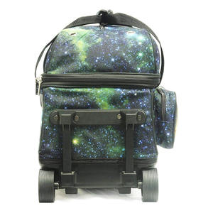 2025 nuevo diseño bolsa de bolas doble bolsa de bolos desmontable bolsa de bolos ligera de 2 bolas con ruedas - Product Image 4