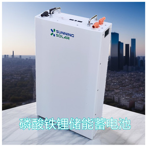 Wall Mounted <b>48V</b> 200Ah LiFePO4 Energy Storage <b>Battery</b> With Rs485 Communication Port For Home Solar Hybrid System - Product Image 3