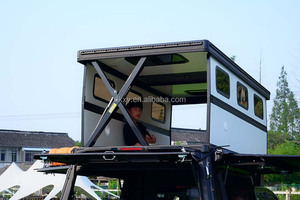 Camper de Techo Rígido Eléctrico de Fibra de Carbono P Show, Apertura Automática, Uso en las Cuatro Estaciones, para Camionetas, Jeep Gladiator, Van, RV - Product Image 2