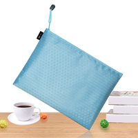 Sac étanche de haute qualité pour documents et fichiers de bureau, pochettes en toile à fermeture éclair pour étudiants, rangements de papeterie
