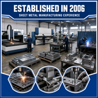 Fabricant de tôlerie sur mesure découpée au laser en acier inoxydable/acier au carbone/aluminium, pliage, soudage, certifié ISO9001