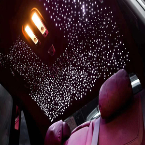 Nouveau kit étoiles LED à fibres optiques 16W coloré et romantique, effet <span class=keywords><strong>météore</strong></span> 1V8+10, pour plafond de voiture avec changement de couleur RGBW - Product Image 6