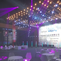 DMX LED etapa cinética bola sistema de luz LED DJ disco etapa luz DMX512 control activado por sonido LED DJ etapa Luz