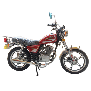72 V GN150 สตรีทไบค์ สีแดง พร้อมรายละเอียดโครเมียมและกระจกมองข้างคู่ - Product Image 6