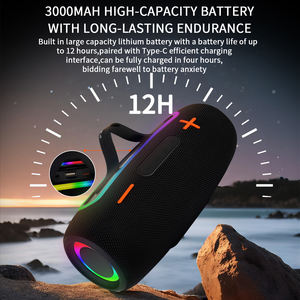 Nuevo altavoz P9 portátil inalámbrico LED 20W impermeable al aire libre deporte reproductor de música RGB Boombox para fiesta hogar regalo <span class=keywords><strong>Xtreme</strong></span> altavoces - Product Image 4