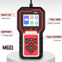Nueva Herramienta de Diagnóstico Automotriz V519 ELM327 OBD2, Escáner de Automóviles con Función Completa, Lector de Códigos y Analizador de Motor, Pantalla LCD, 9-16V