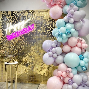 Décoration <span class=keywords><strong>de</strong></span> scène <span class=keywords><strong>de</strong></span> mariage rose bébé, nouvelles couleurs, panneau <span class=keywords><strong>de</strong></span> paillettes entrelacées, utilisation pour les événements <span class=keywords><strong>de</strong></span> fête, <span class=keywords><strong>mur</strong></span> scintillant à paillettes - Product Image 5