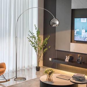Скандинавский напольный светодиодный светильник из железа в стиле лайт-люкс, современный дизайн, улучшенная защита глаз, для гостиной, спальни, кабинета, вертикальный светильник - Product Image 2