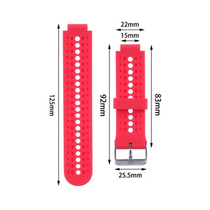 Garmin Forerunner <span class=keywords><strong>735XT</strong></span> Smartwatch Bracelet en caoutchouc Silicone pour les modèles Forerunner 735 220 230 235 620 - Product Image 4