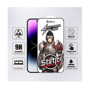 ESD antiestático a prueba de polvo 2.5D Protector de pantalla de vidrio templado para <span class=keywords><strong>iPhone</strong></span> para Samsung Redmi 13 Pro 13 Pro Max 9H <span class=keywords><strong>Gorilla</strong></span> <span class=keywords><strong>Glass</strong></span> - Product Image 5